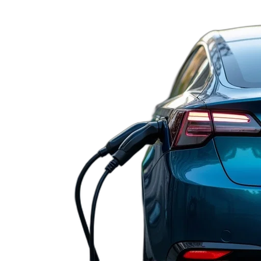 car, electric, cars, charging transparent PNG cut-out