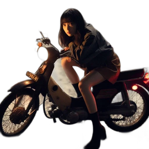 jacket, weapon, animal, photorealistic transparent PNG cut-out