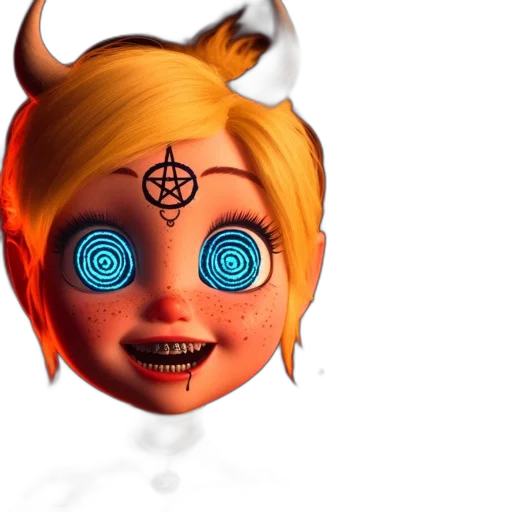 mask, face, creature, robot transparent PNG cut-out