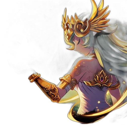 sword, dragon, staff, crown transparent PNG cut-out
