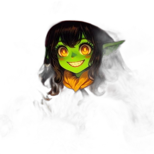 mask, staff, dragon, face transparent PNG cut-out