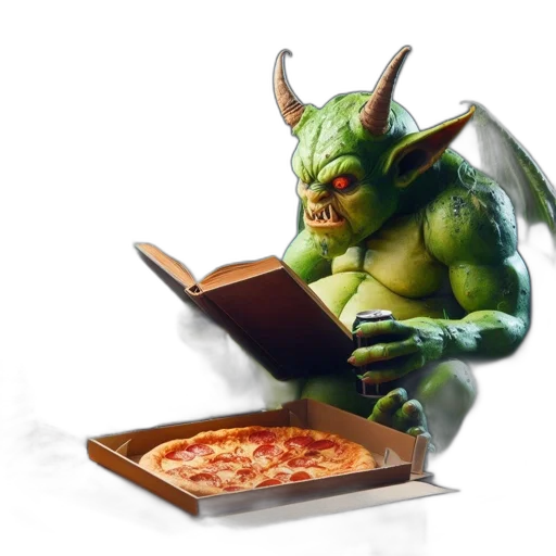 food, dragon, creature, fantasy art transparent PNG cut-out