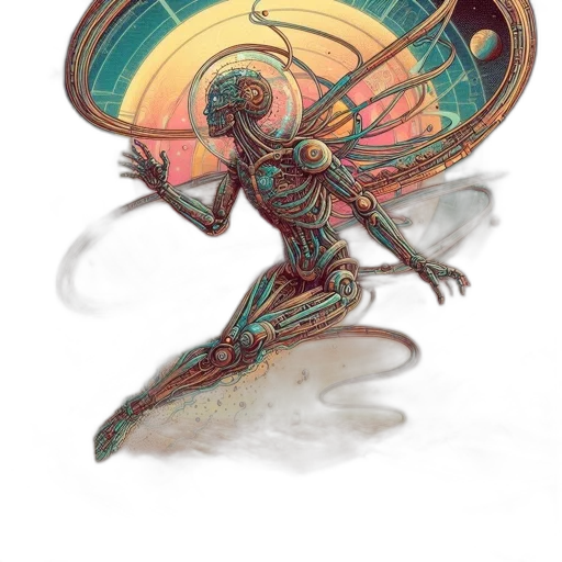 creature, dragon, robot, concept art transparent PNG cut-out