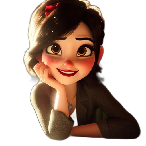 face, staff, dress, crown transparent PNG cut-out