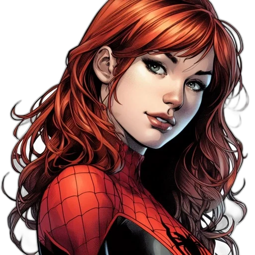 comic book art, concept art, cartoon, fantasy art transparent PNG cut-out