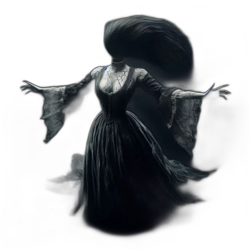 dress, mask, crown, creature transparent PNG cut-out