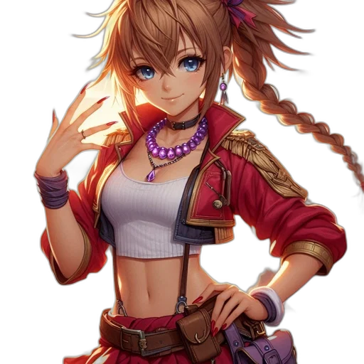 staff, weapon, jewelry, jacket transparent PNG cut-out