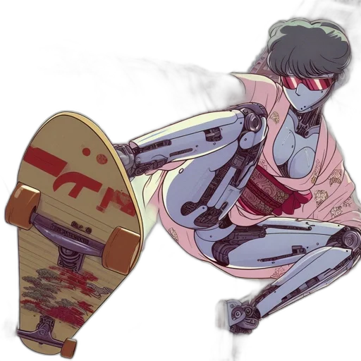 weapon, robot, sword, anime transparent PNG cut-out