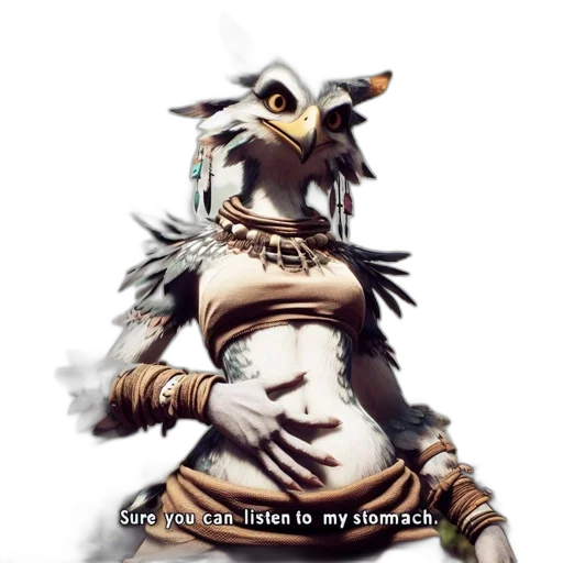 dragon, staff, mask, creature transparent PNG cut-out