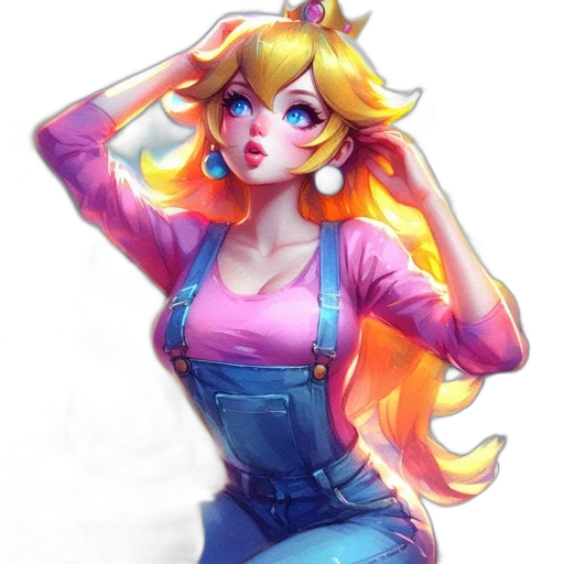 dress, staff, crown, face transparent PNG cut-out