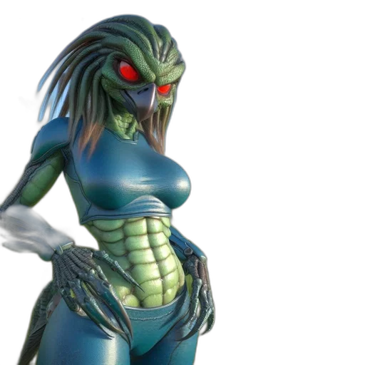 concept art, 3d render, comic book art, fantasy art transparent PNG cut-out