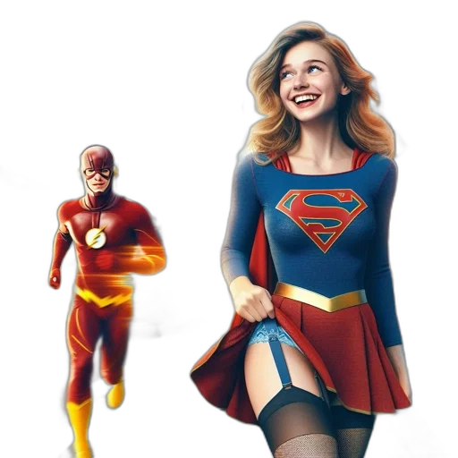 comic book art, concept art, cartoon, watercolor transparent PNG cut-out