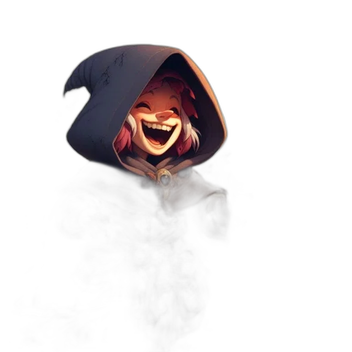 mask, hat, staff, face transparent PNG cut-out