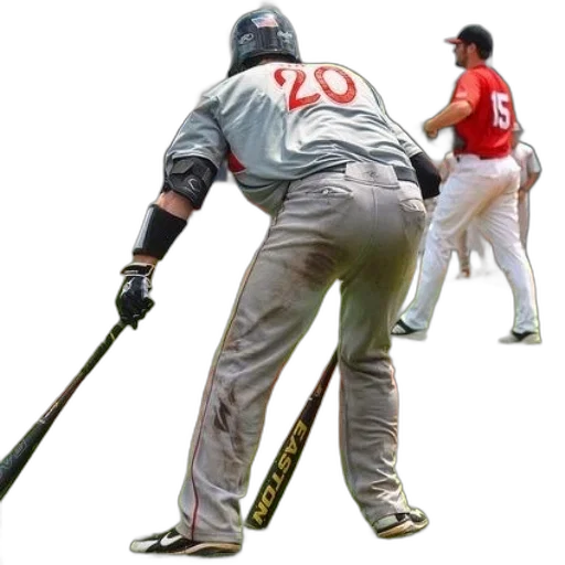 staff, weapon, baseball, player transparent PNG cut-out