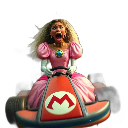 car, dress, creature, concept art transparent PNG cut-out