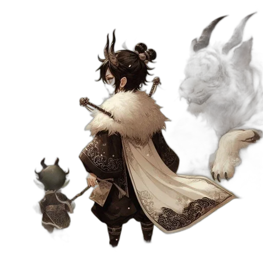 dragon, mask, creature, concept art transparent PNG cut-out