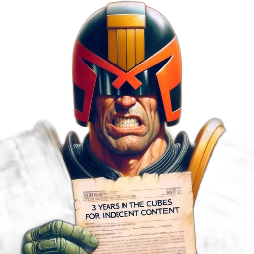 robot, mask, comic book art, concept art transparent PNG cut-out