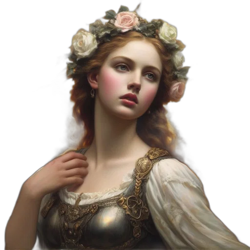 crown, dress, jewelry, face transparent PNG cut-out