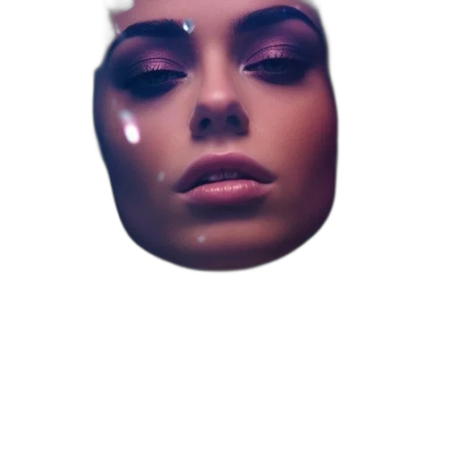 face, mask, creature, crown transparent PNG cut-out