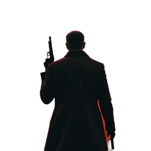 weapon, jacket, staff, concept art transparent PNG cut-out