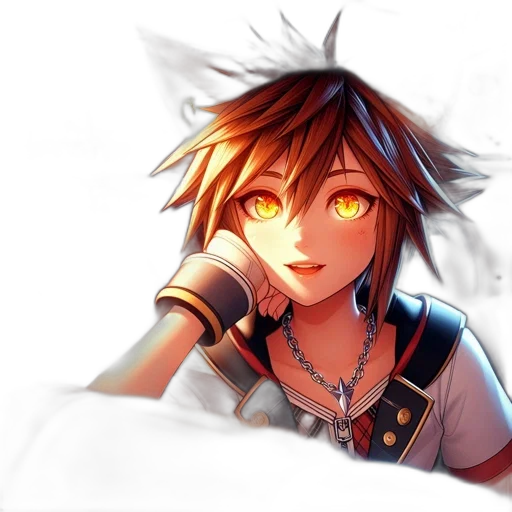 staff, face, weapon, anime transparent PNG cut-out