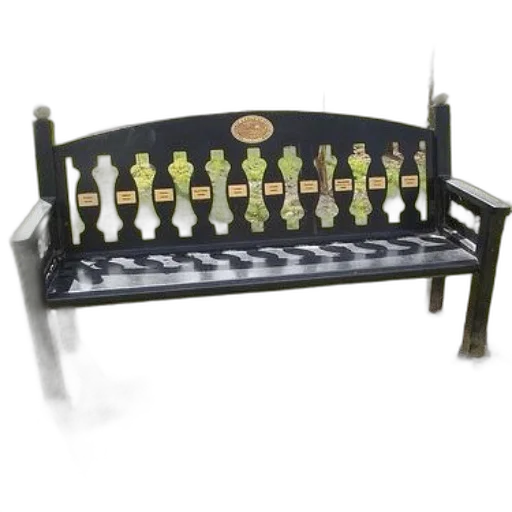 furniture, crown, black, wooden transparent PNG cut-out