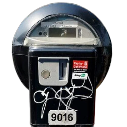 robot, black, parking, meter transparent PNG cut-out