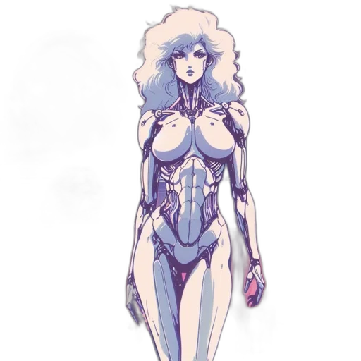robot, dress, creature, concept art transparent PNG cut-out