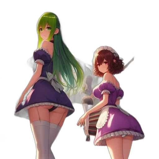 dress, staff, weapon, concept art transparent PNG cut-out