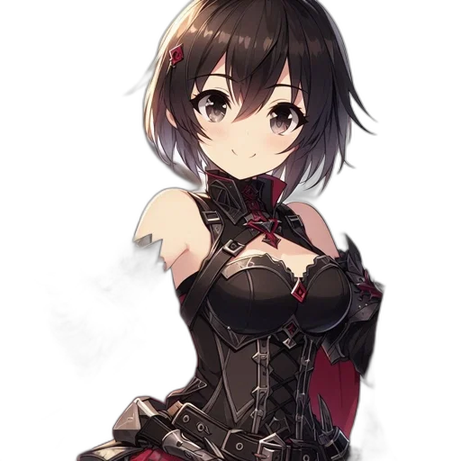 dress, weapon, robot, staff transparent PNG cut-out