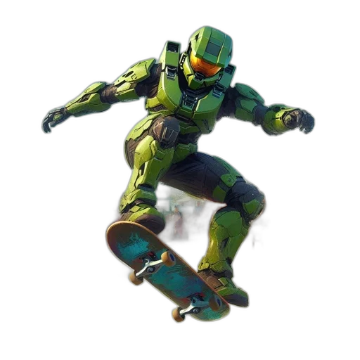robot, weapon, concept art, 3d render transparent PNG cut-out