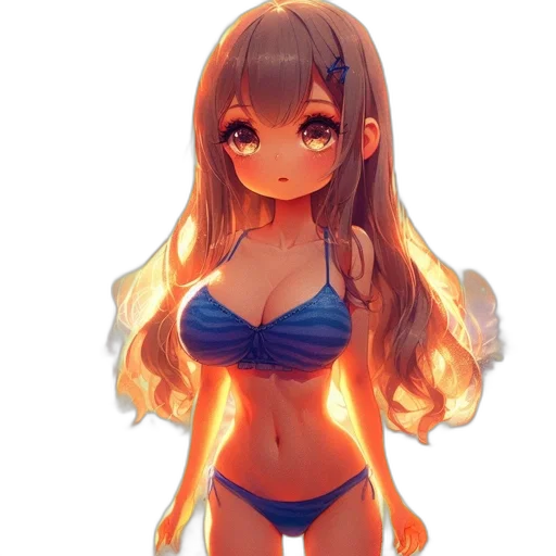 dress, hair, mask, robot transparent PNG cut-out