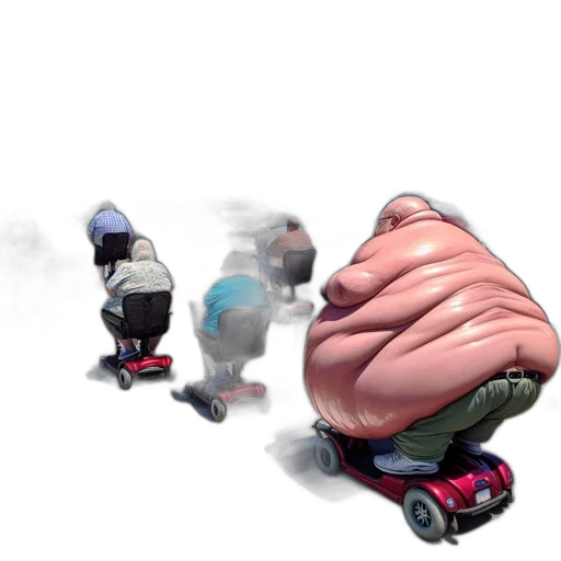 jacket, car, robot, creature transparent PNG cut-out