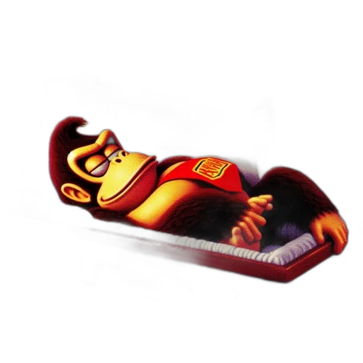 shoes, 3d render, reclined, grinning transparent PNG cut-out