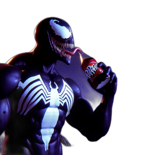 bottle, concept art, 3d render, comic book art transparent PNG cut-out