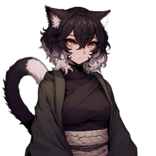 staff, jacket, animal, creature transparent PNG cut-out
