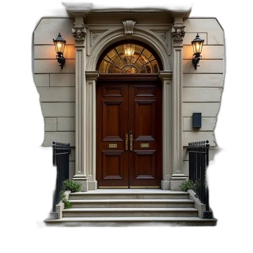 building, staff, furniture, 3d render transparent PNG cut-out