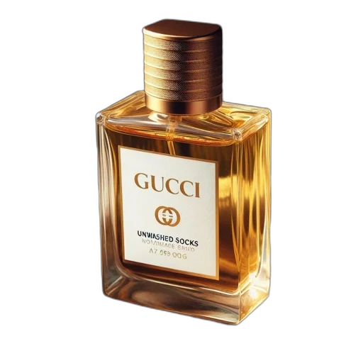 bottle, gucci, marked, unwashed transparent PNG cut-out