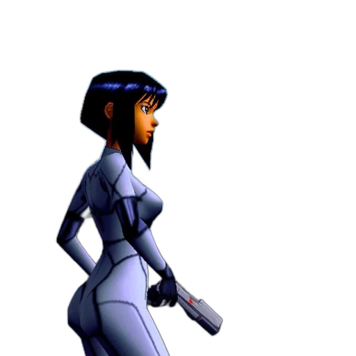 robot, staff, weapon, dress transparent PNG cut-out
