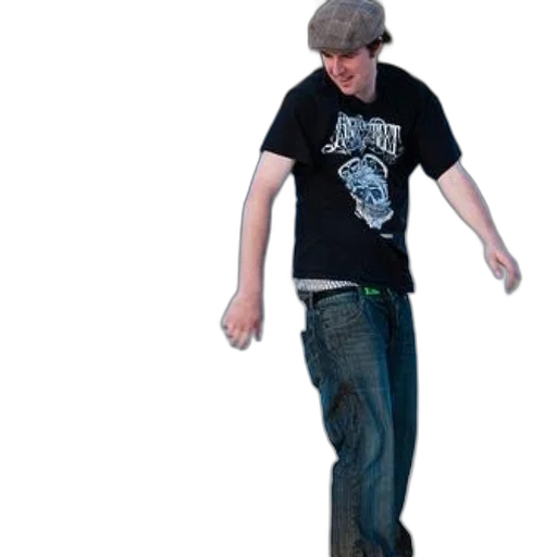 staff, hat, creature, jacket transparent PNG cut-out