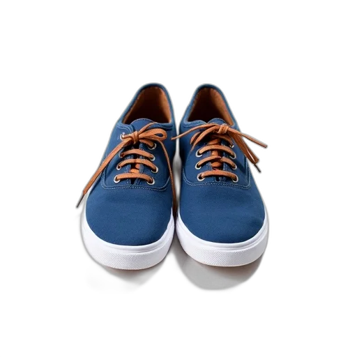 shoes, 3d render, photorealistic, blue transparent PNG cut-out