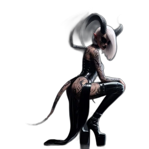 hat, staff, creature, mask transparent PNG cut-out