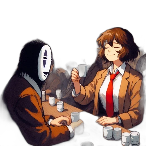 mask, jacket, robot, food transparent PNG cut-out