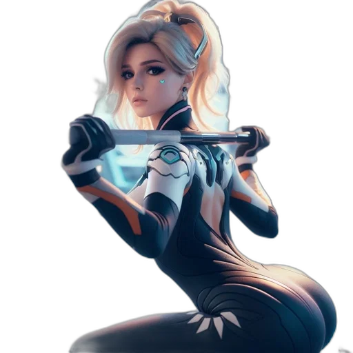 staff, weapon, sword, robot transparent PNG cut-out