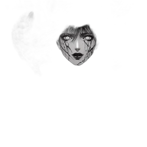 mask, face, creature, robot transparent PNG cut-out