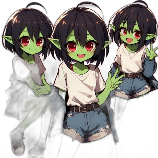 creature, mask, dragon, staff transparent PNG cut-out