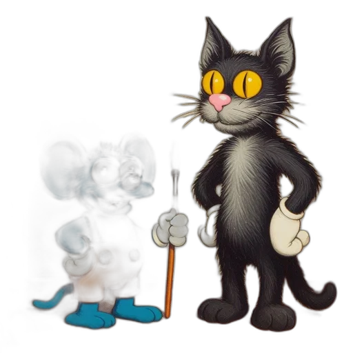 staff, food, concept art, 3d render transparent PNG cut-out