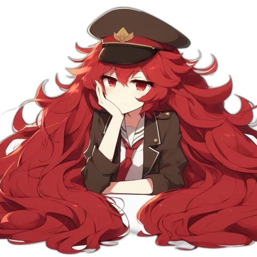 hat, staff, crown, hair transparent PNG cut-out