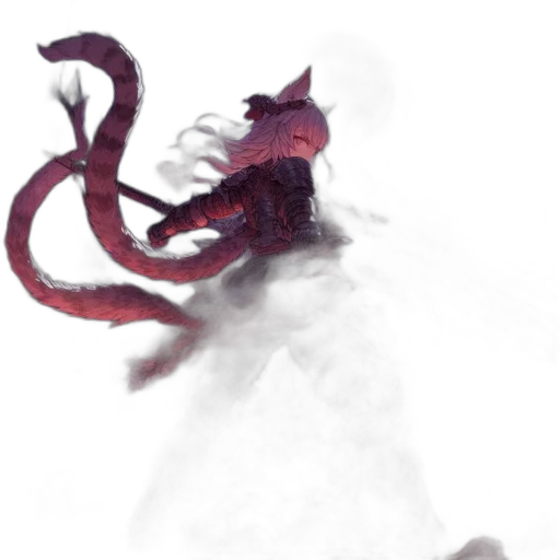dragon, creature, staff, animal transparent PNG cut-out