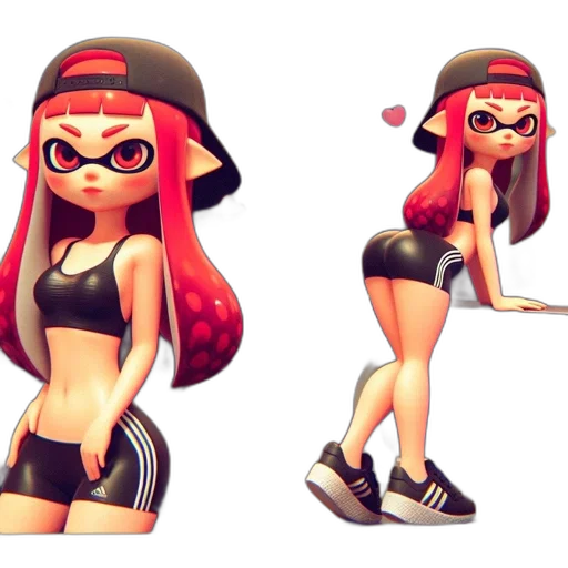 concept art, 3d render, pixel art, cartoon transparent PNG cut-out